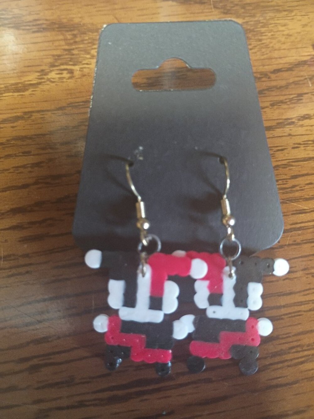 Handmade Harley Quinn Earrings | Hypoallergenic